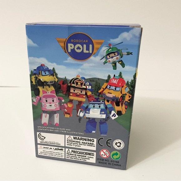 Robocar Poli Helly Take n Play Transforming Robot Toy - Picture 4 of 8